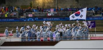 South Korea wrongly introduced as North Korea at Paris Olympics opening ceremony