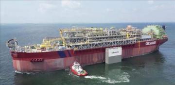 Türkiye’s new floating gas production platform sets sail from Singapore