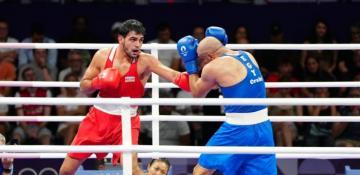 Azerbaijani boxer advances to quarter-finals in Paris 2024