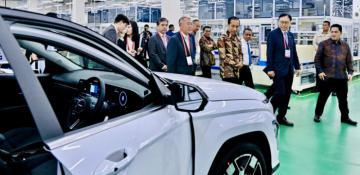 Indonesia commissions first EV battery plant
