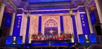 Azerbaijani FM attends NATO's 75th anniversary celebration