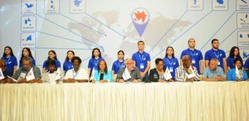 Declaration on establishment of International Liberation Front signed at Baku congress 