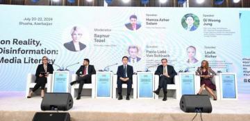 AI impact on media highlighted at Shusha-hosted Global Media Forum