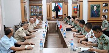 Azerbaijan, China discuss developing co-op in military education 