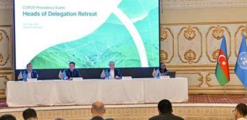 Azerbaijan's COP29 Presidency convenes Heads of Delegation level retreat