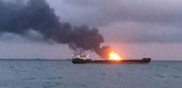 Crew members of burning vessel near ACG block of fields evacuated: bp-Azerbaijan 