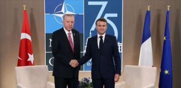 Turkish, French presidents discuss Israeli attacks on Palestine