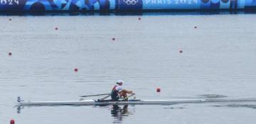 Azerbaijani athlete reaches Paris Olympics quarterfinals in rowing competition 
