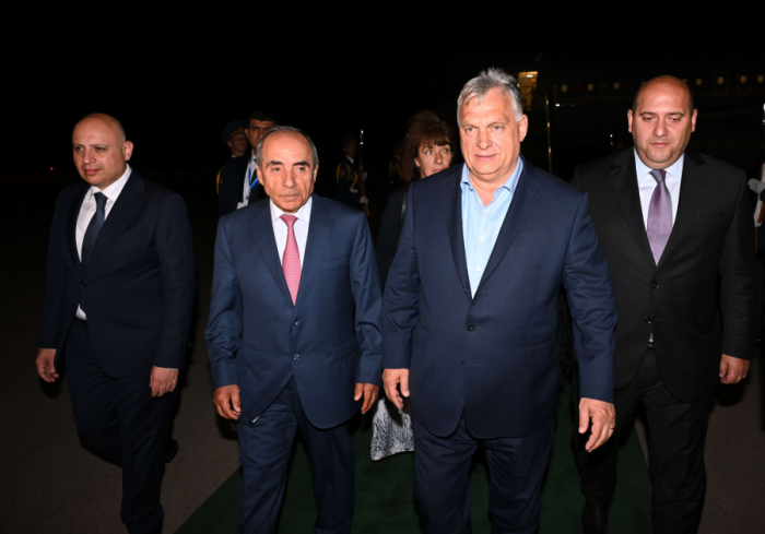 News about - Hungarian Prime Minister arrives in Azerbaijan