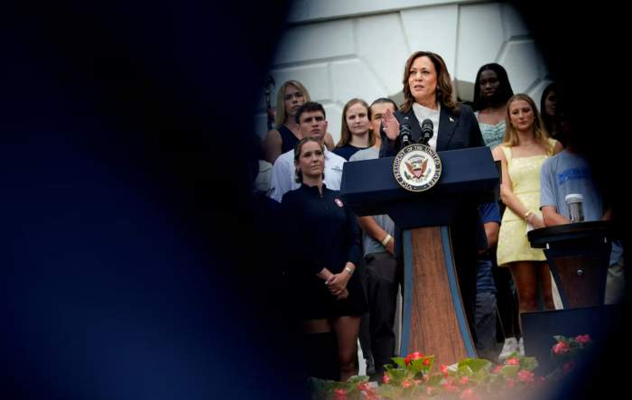 Harris campaign slams Trump's strange speech at conservative summit 