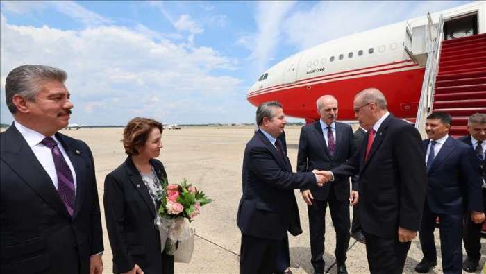 Turkish President Erdogan pays visit to US to attend NATO summit 