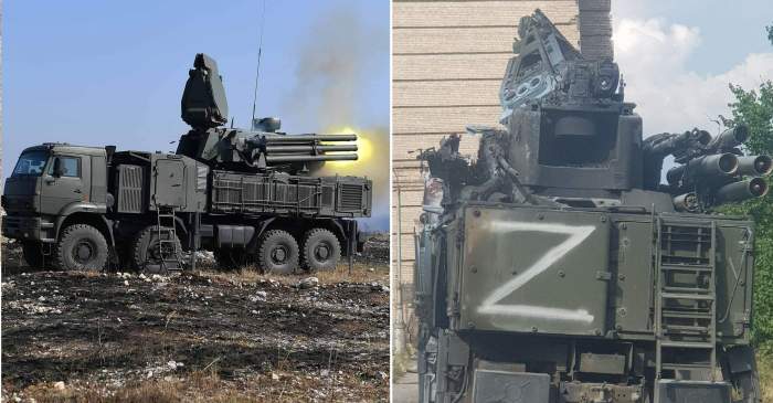 Ukrainian forces destroy Russian Pantsir-S1 air defense system 