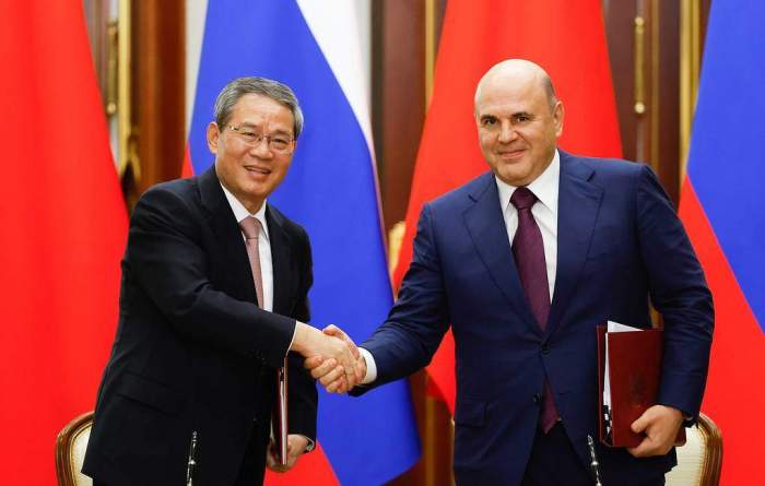 Russian, Chinese PMs set next meeting for 2025 