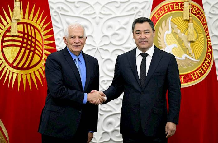 EU continues to support Kyrgyzstan as a partner, President Zhaparov says 
