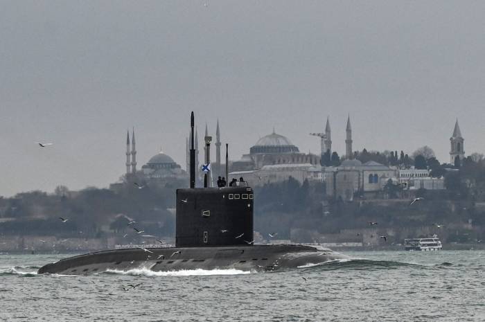 Ukraine claims sinking of Russia submarine in Sevastopol port 
