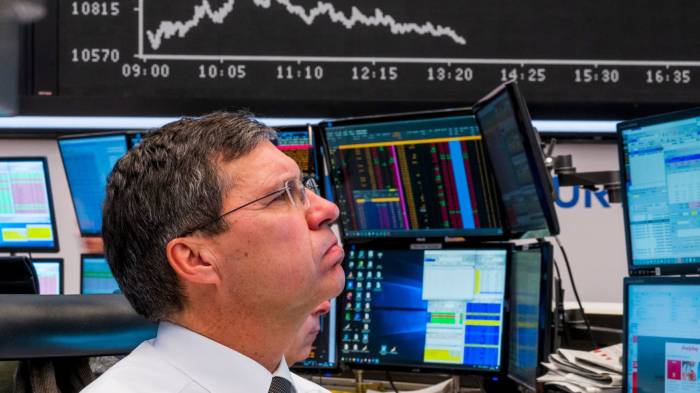 European markets plunge