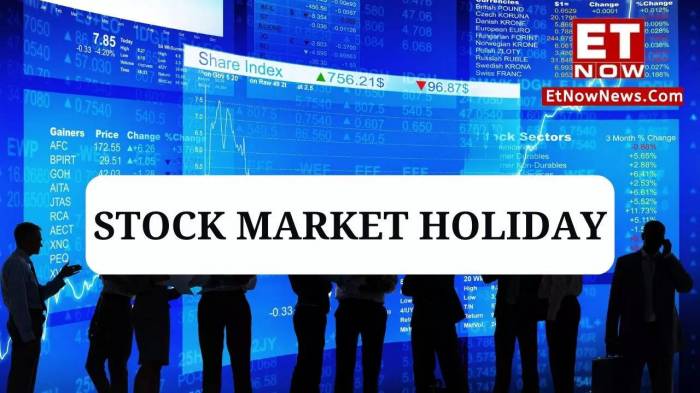 Holiday calendar for stock exchanges: Upcoming events