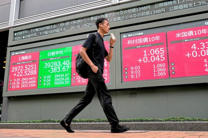 Japanese stocks soar as wider markets bounce from brutal sell-off 
