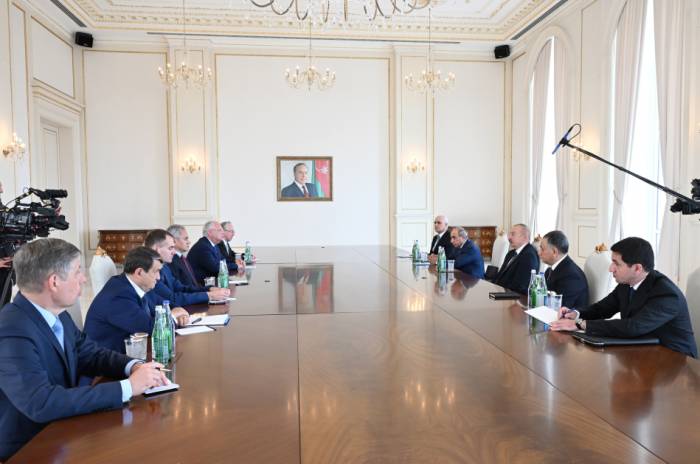 President Ilham Aliyev received Secretary of Russian Federation Security Council 