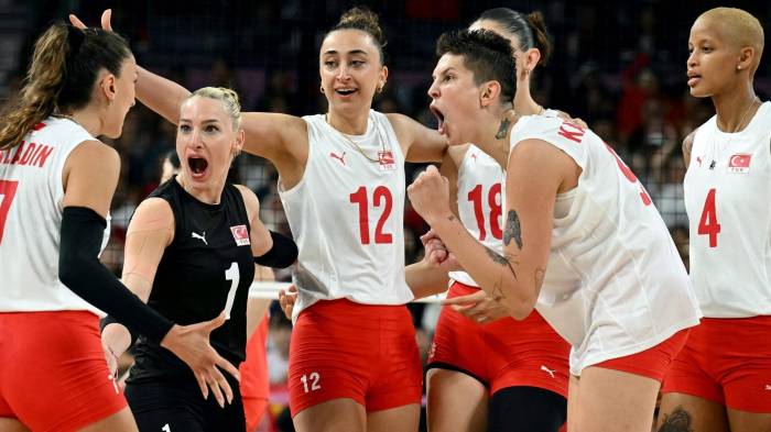 Türkiye's women's volleyball reaches semifinals at Paris 2024 