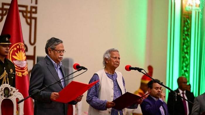 Muhammad Yunus takes oath as leader of Bangladesh’s interim government 