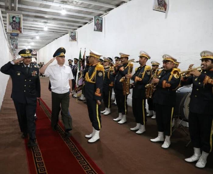 Belarus and Iran Air Force Commanders meet in Tehran 