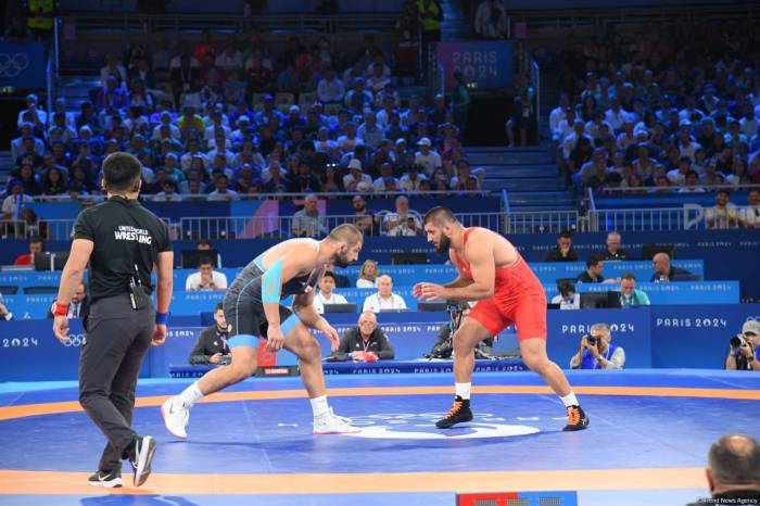 Azerbaijani freestyle wrestler to compete for bronze medal at Paris 2024 