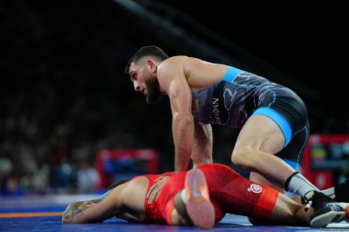Paris 2024: Azerbaijani wrestler advances to quarterfinal 
