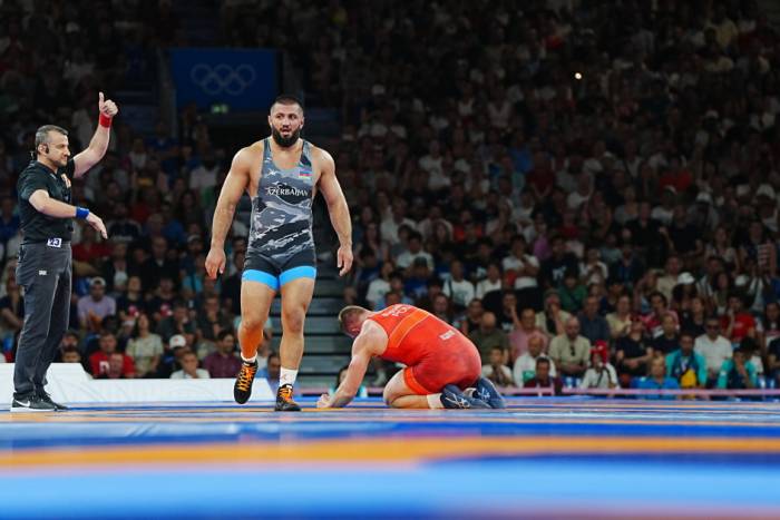 Paris 2024: Azerbaijani freestyle wrestler claims Olympic bronze 