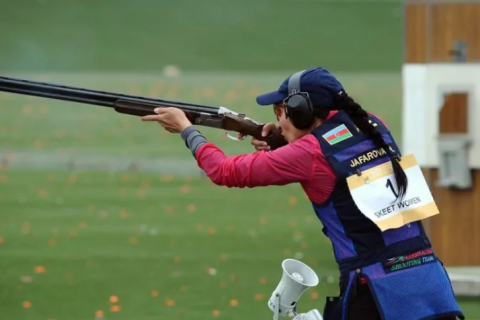 Azerbaijani shooters won bronze at European Championship