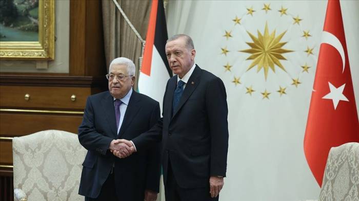Turkish, Palestinian leaders meet in Ankara 