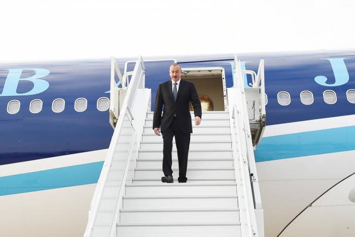 President Ilham Aliyev arrives in Croatia for official visit 