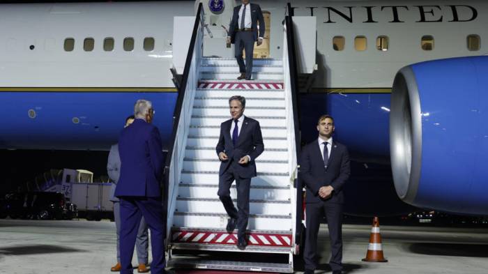 Blinken arrives in Israel to push for Gaza truce