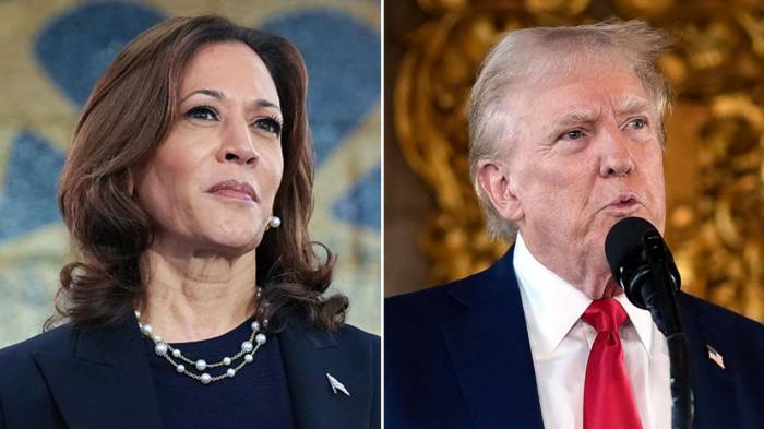 Harris leads Trump by 3 points in latest poll ahead of November election 