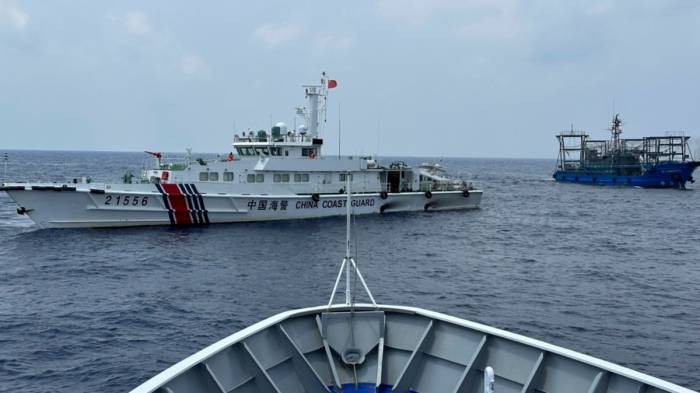 Chinese, Philippine vessels collide in South China Sea