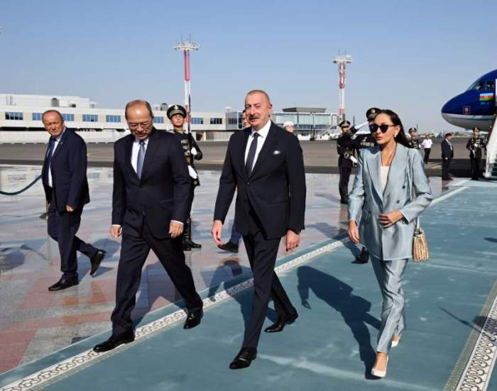 News about - Azerbaijan’s president arrives in Uzbekistan for state visit
