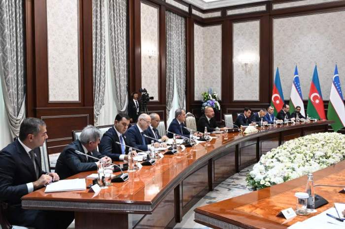 News about - Presidents of Azerbaijan and Uzbekistan hold limited-format meeting in Tashkent 