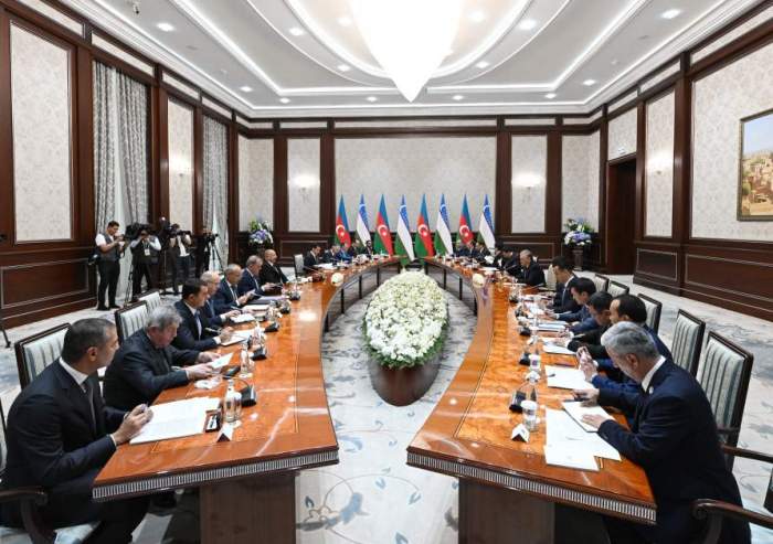 News about - Presidents of Azerbaijan and Uzbekistan hold limited-format meeting in Tashkent 