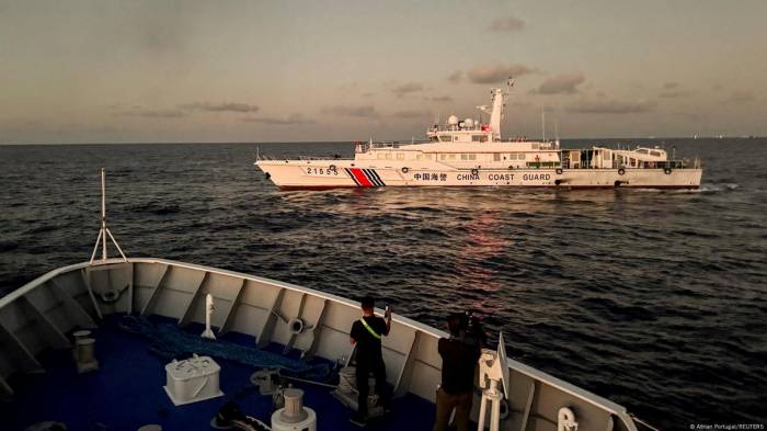 China accuses Philippine vessel of brushing against its ship in South China Sea 