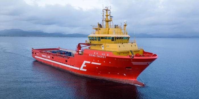 Equinor set to use the world's first ammonia-powered supply vessel