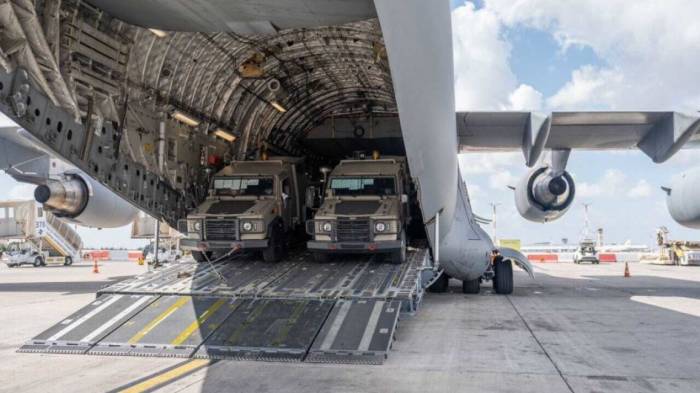 US delivers 50,000 tons of military equipment to Israel since Oct