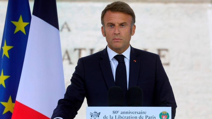 France's Macron rejects left-wing government