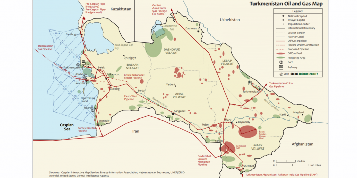 News about - Turkmenistan offers Emirati Dragon Oil to expand cooperation in oil & gas field
