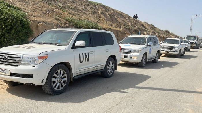 UN vehicle in Gaza struck by Israeli gunfire 