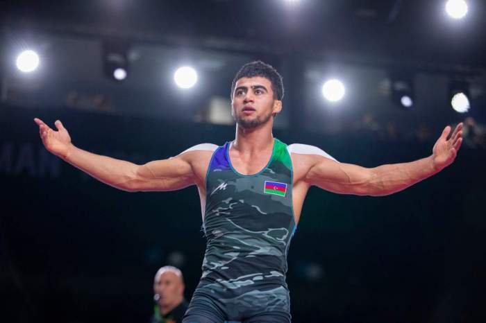 Paris:2024: Azerbaijani wrestler to face Azerbaijani-origin Ukrainian wrestler