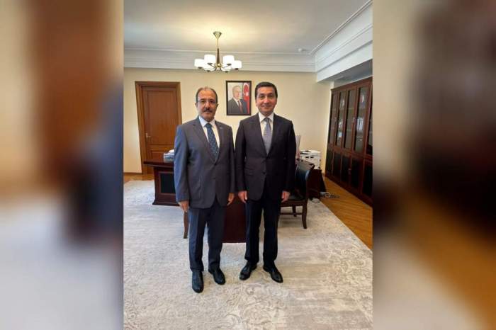 Assistant to Azerbaijani President received Turkish Ambassador 