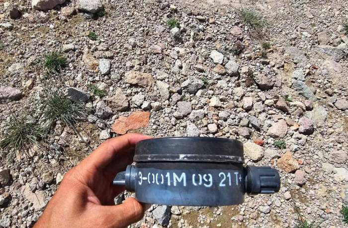 News about - Massive scale anti-personnel mine found in Azerbaijan's Lachin region