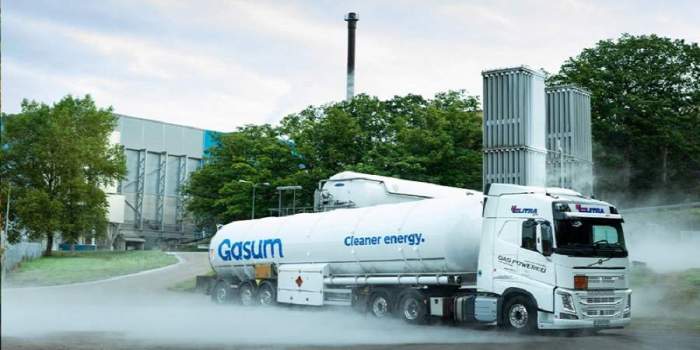 Gasum sells exclusively biogas at its finnish gas filling stations going forward 
