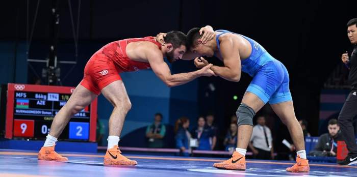 Paris 2024: Azerbaijani wrestler Nurmagomedov enters 1/4 finals