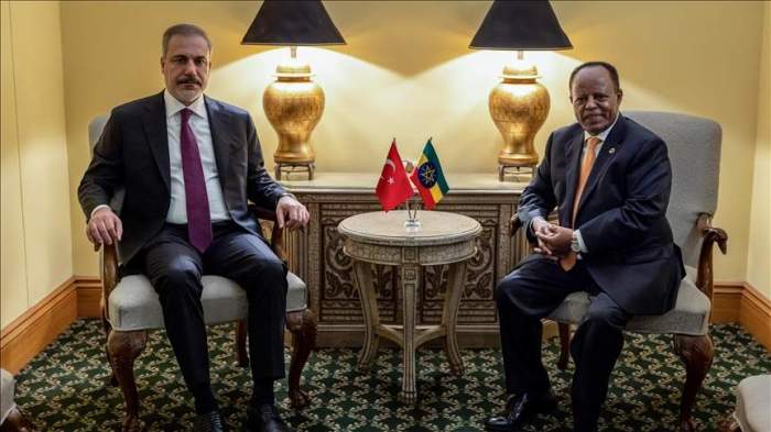 Turkish FM meets with Ethiopian counterpart in Addis Ababa 